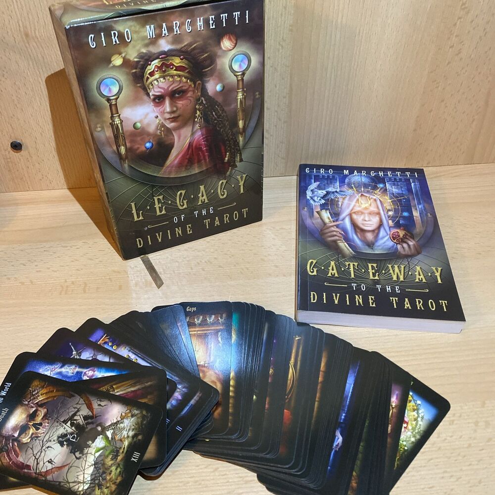 Legacy of the Divine Tarot by Ciro Marchetti (2009) Cards Book